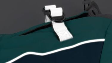 Зимовий теплий куртка-комбінезон з регульованими лямками, D-подібним кільцем та світловідбиваючими смугами, розміри S-L (A, 38см)