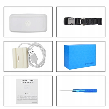 GPS-нашийник локатор TK911 для собак та котів з підтримкою SOS та мобільного додатка