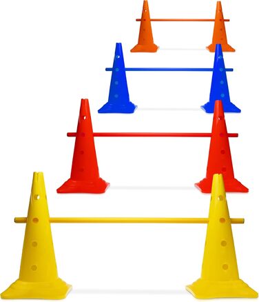 Набір для аджиліті SPORTIKEL24: 4 перешкоди для собак, коней та дітей (50 см, 100 см)