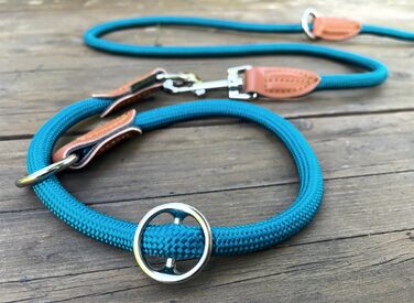 Нашийник для собак Leisegrün Paracord, регульований | Нашийник з нейлону | odell Devon | Зелений | Розмір XL (Barrier Reef)