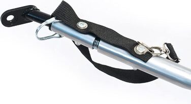 Фаркоп для велосипеда SogesHome: перевезення собак, XXL, 600D Oxford, чорний