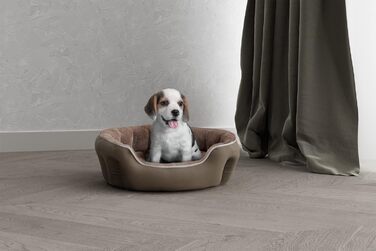 Бет для собак та котів Sogni E Capricci, бежевий, 48 x 42 x 16 см