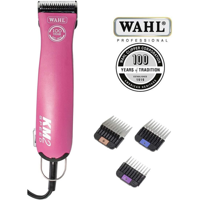 Професійна машинка для стрижки собак Rotschopf24 Edition R34 з 3 металевими насадками та сумкою