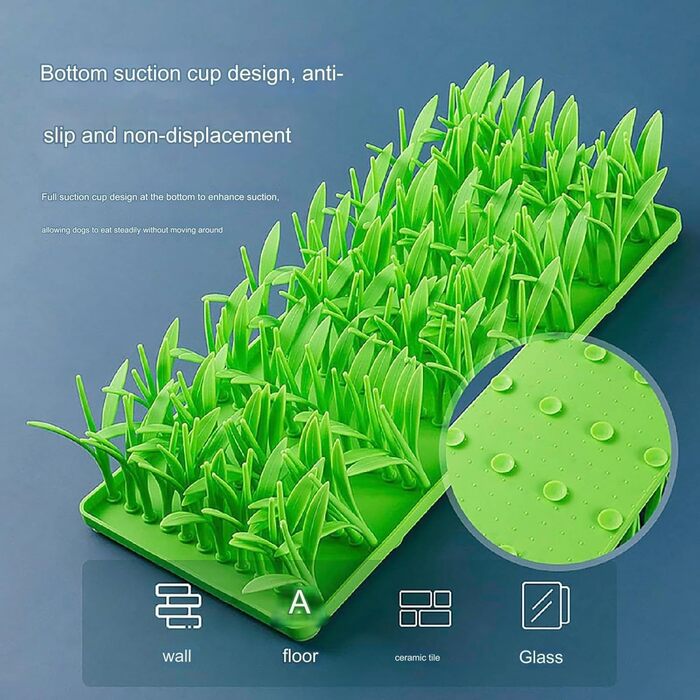 Килимок для котячого трави, силіконовий килимок для котів, інтерактивна килимок-нюхалка для собак та котів, іграшка-головоломка для тренування носа