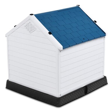 Будка для собак Costway, вуличний будинок для собак, 79 см x 88 см x 82 см