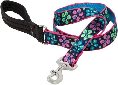 Повідок LupinePet Originals Flower Power з м'якою ручкою, 2,5 см, для середніх і великих собак