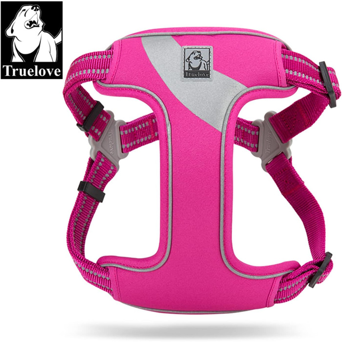 Світловідбиваючі нашийники для собак Truelove TLH5991 (M, Fushcia)