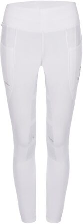 Верхні штани для їзди верхи Cavallo LIN Grip RL чорного кольору, 2020 (44, Weiß)