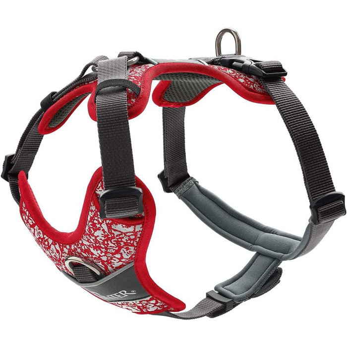 Нашийник HUNTER Divo Reflective, розмір L, 72-100 см, світловідбивний для собак