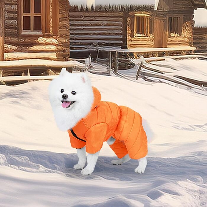 Бавовняний теплий зимовий теплий жилет для собак, тепла куртка для собак, одяг для собак на холодну погоду