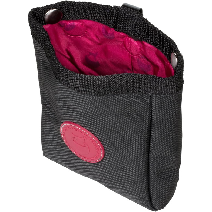 Текстильний ласощі-мішечок для собак WILD HAZEL Leckerlibeutel (Dark Choco) з магнітним закриттям та кліпсою для ременя