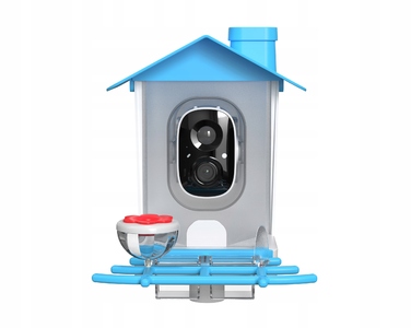 RobiCam BirdNest Vision – інтелектуальна годівничка для птахів із сонячною панеллю та Full HD камерою