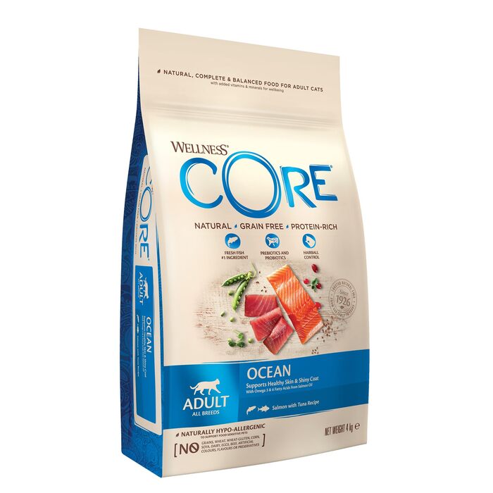 Сухий корм для котів Wellness CORE Original з куркою та індиком, 4 кг