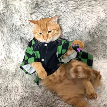 Костюм для собак та котів ChoChoCho Spirited Away No-Face, плюшевий халат, косплей, для Хелловіну, регульований, S/M