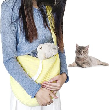 Транспортувальна сумка для домашніх тварин Yctze для собак і котів, рожева, до 6,5 кг