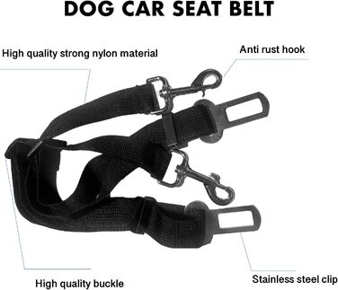 Захисний чохол на сидіння автомобіля для собак, 5 шарів, лежанка для собак, водовідштовхувальний, стійкий до подряпин, нековзний, універсальний з боковими клапанами та блискавкою, для авто, SUV, вантажівок