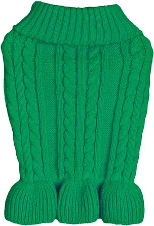 Теплий зручний светр для собак, розмір M, акрил, з коміром-горловиною, для собак маленьких та великих порід, 5,9–7,3 кг