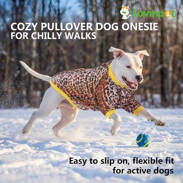 Тепла куртка для собак Мастіф LovinPet, фланель, коричнева, X-Large