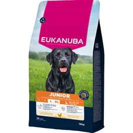 Сухий корм для цуценят великих порід Eukanuba Life Care з куркою, 15 кг
