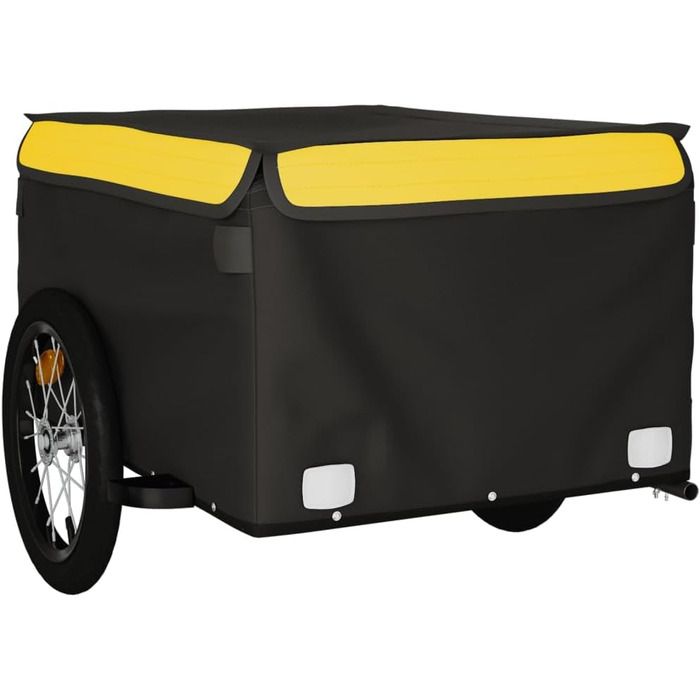 Причіп для собак Gecheer, 30 кг, жовтий (124 x 62.5 x 52 см)