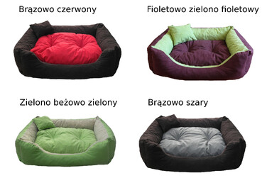 Водонепроникне лежак-ліжко для великих собак XXL, м'який коврик 100x80