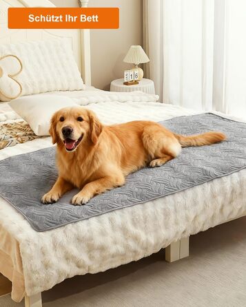 Водонепроникний килимок для собак CTH017G (175x75 см) - захист дивану та авто, ручне прання