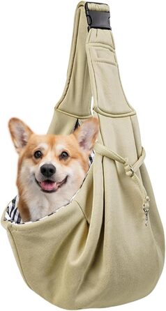 Сумка-переноска для собак та котів | Зручна переноска для тварин на прогулянках та подорожах (Хакі)