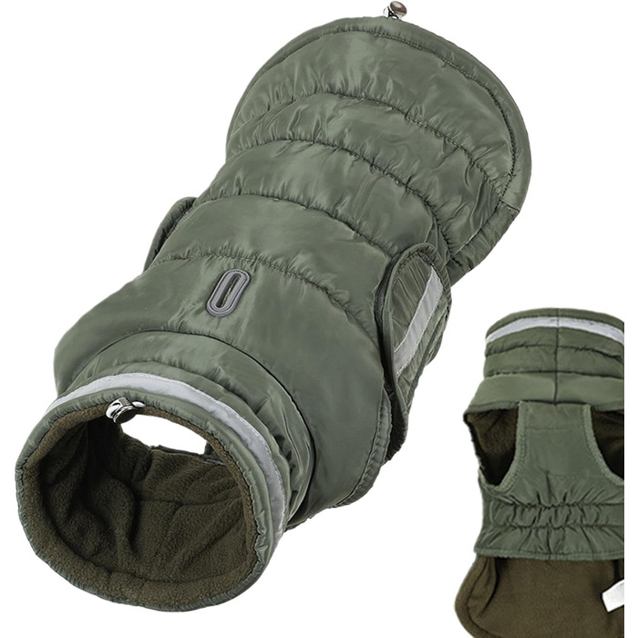 Водонепроникний зимовий теплий халат для собак з флісовою підкладкою, для маленьких, середніх та великих собак