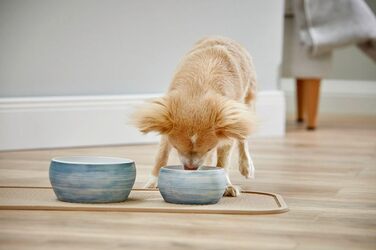 Миска для собак Wolters Diner Stone XL, 2.0 л, блакитна