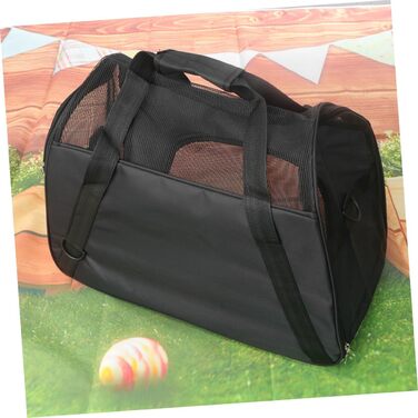 Дихаюча переноска для тварин FRCOLOR Mesh L - м'яка сумка-переноска для собак та котів з 4-сторонньою вентиляцією, для подорожей, комфортна переноска для маленьких тварин