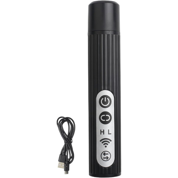 Шліфувальник для собачих кігтів | 3-ступеневий акумуляторний портативний LED | Шліфувальник для лапок, інструмент для собак - для дорослих, сім'ї, друзів, жінок та чоловіків, чорний