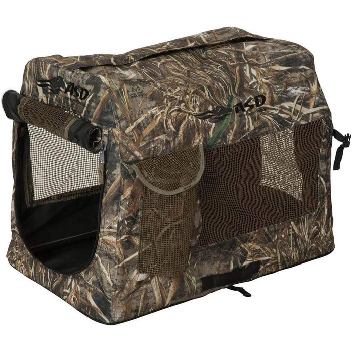 Авері Транспортний вольєр для собак, переноска для собак, 100% поліестер, складаний, аксесуари для собак, M, камуфляж