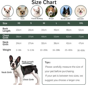 Теплий зимовий пуловер для собак великих порід L, зелений. Пуловер з ворітцем-горловиною, машинного в'язання, для Французького бульдога, Шнауцера, Мальтезе, Бішон Фрізе, Бостон-тер'єра. Легко прати.