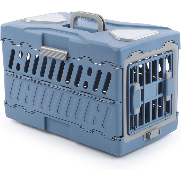 Транспортна переноска для котів та собак Palaufr: складана, дихаюча, для подорожей, авто, літака