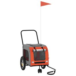 Фіксатор для велосипеда Oxford, оранжевий/сірий, для собак, модель 93844