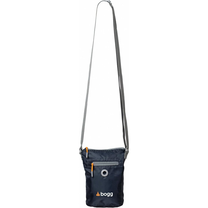 BOGG Універсальна сумка на плече для собак | Диспенсер для пакетів та контейнер для відходів (Сірий)