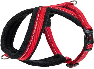 Шлея для собак HALTI Comfy XL з флісовою підкладкою та 3M світловідбивачами, кріпленням спереду і ззаду, для великих собак