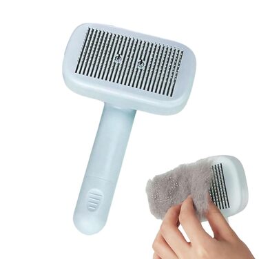 Професійна щітка для грумінгу домашніх тварин: видалення ворсу, масаж, догляд за шерстю, для цуценят та дорослих тварин