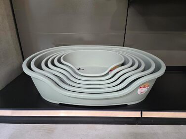 Крізь для собак Flamingo Tuck – Овальне, зелене, розмір M (70 × 47 × 22 см) | Практичне, стильне та легко миється!