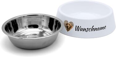 Миска для корму для собак PhotoFancy® з фотографією - персоналізована з власним дизайном (Layout 3)