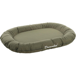 Кругле собаче ліжко Flamingo Dreambay для великих собак (Лабрадор, Голден Ретрівер), 100x75x15 см, зелене