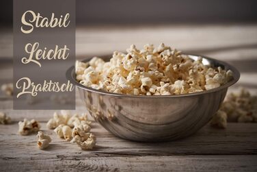 Набір кухонних мисок Pullmer (2 шт) з нержавіючої сталі, Ø 30 см. Ідеально підходять для мюслі, салатів, замішування тіста та сервірування. Їжа-безпечні, придатні для миття в посудомийній машині