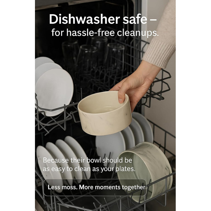 Миска для собак Flamingo Keramik, 1.2л, зелена, велика, для великих собак, миска для собак, велика, миска для собак, керамічна, велика, миється в посудомийній машині