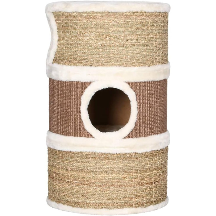 Котячий комплекс з сизалю 60 см - Котяча кігтеточка, когтешкребок, кігтетопка, котячий будиночок | vidaXL