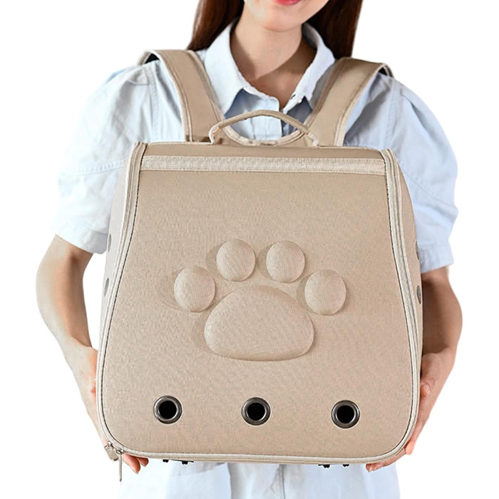 Транспортна переноска для собак та котів | Складана переноска для тварин (хакі)