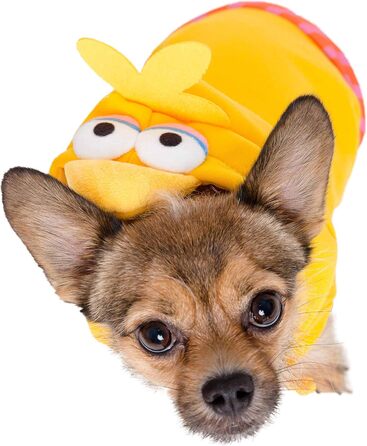 Худі для собак Pet Krewe Sesastraße Big Bird, розміри S, L, XL – карнавальний костюм для собак, ідеально для Хелловіну, вечірок, фотосесій, подарунок для собачників