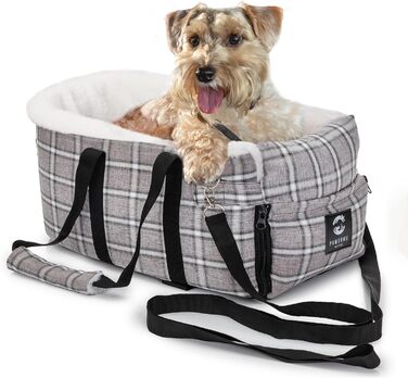 Автокрісло для собак – автосидіння для маленьких собак до 5,9 кг. Безпечне автосидіння для собак у легкових автомобілях та SUV