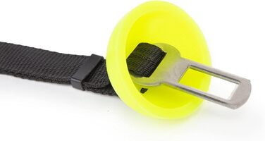 Автоматичний поводок Julius-K9 StopDog Autoleine для собак 0-300 кг, чорний з силіконовою накладкою