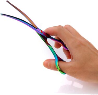 Набір професійних ножиць для грумінгу собак 6.5 дюймів (16.5 см) з безпечними закругленими кінчиками, 3 шт. (прямі, вигнуті, гребінець), преміум-сталь для собак, котів та інших тварин