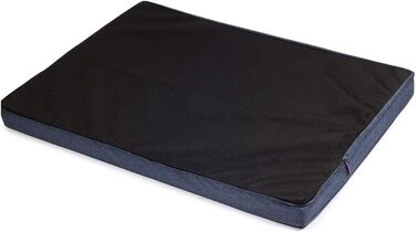 Матрац для собак | 100 x 75 x 6 см | Собаче ліжко, подушка, матрац для великих та маленьких собак | Codura, зручний, стильний, можна прати | Колір: блакитний